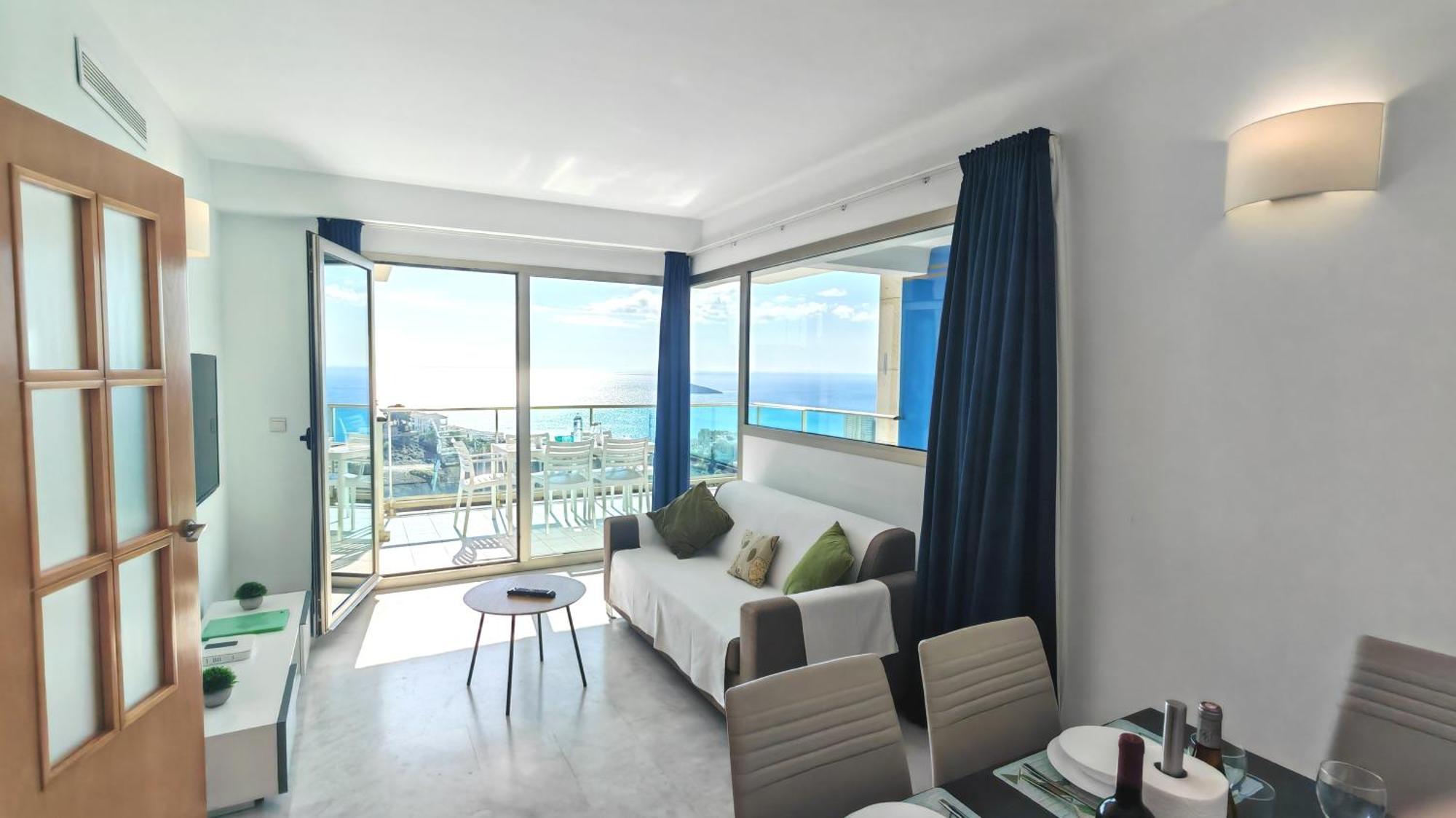 Skyline 31 Terraza Privada Con Vistas Al Mar Διαμέρισμα Μπένιντορμ Εξωτερικό φωτογραφία